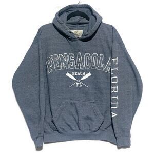 Pensacola Pullover Hoodie Men's Size Large Grey Exist Exclusive Style & Fabrics